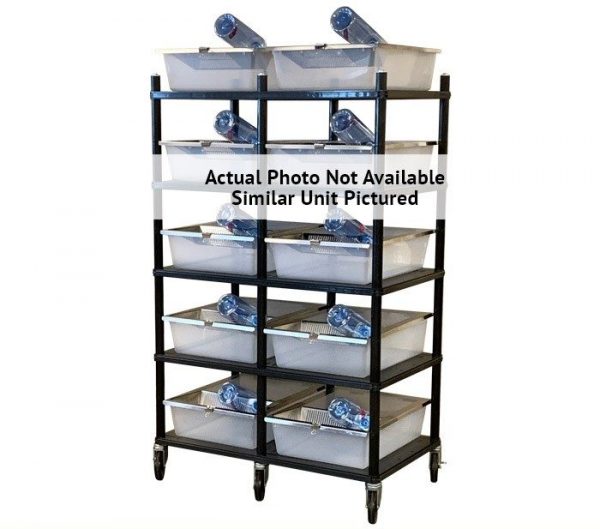 Rat Rack V35 Tub Rodent Lid Breeding Rack 4 Levels, 8 Tubs Vision