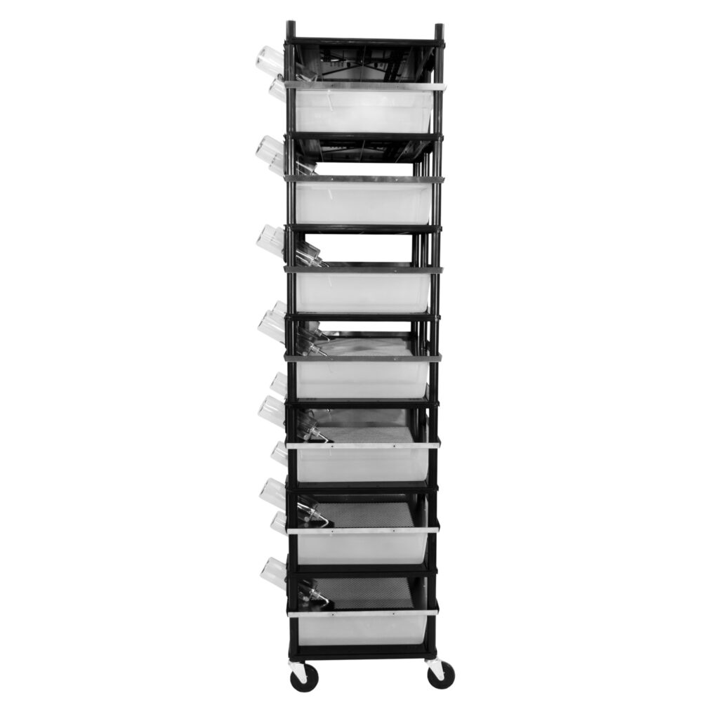 V35 Tub Rodent Breeding Rack 7 Levels, 14 Tubs Vision Products